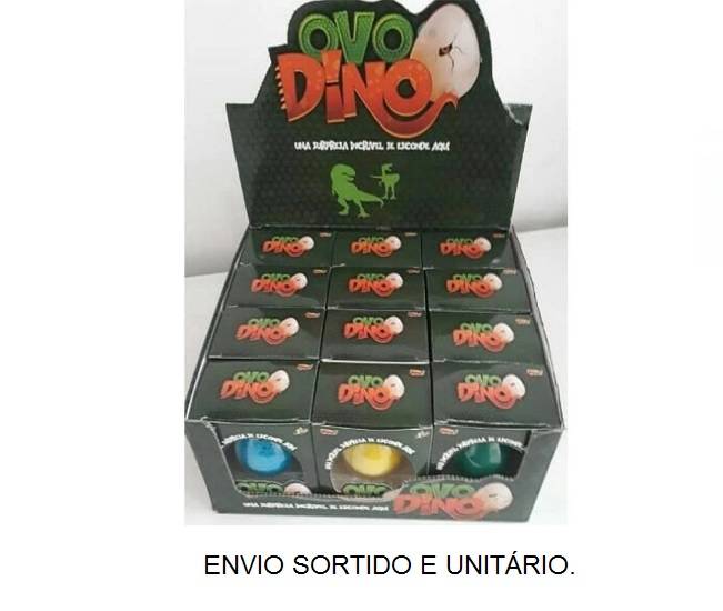 Dinossauro Surpresa no ovo Zoop Toys - Blanc Toys - Felicidade em brinquedos