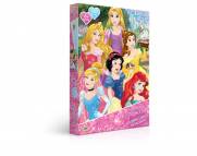 Princesas Metalizado 100 Peças Quebra-Cabeça - Toyster 2225