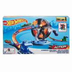 Pista Competição Giratória  Hot Wheels City - Mattel GJM77