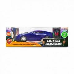 Azul 1:14 Ultra Carros Rc - Polibrinq 14 ULTRA CARROS RC - CAR2250