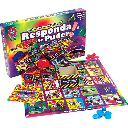 Jogo Perguntas E Respostas Responda Se Puder - Estrela