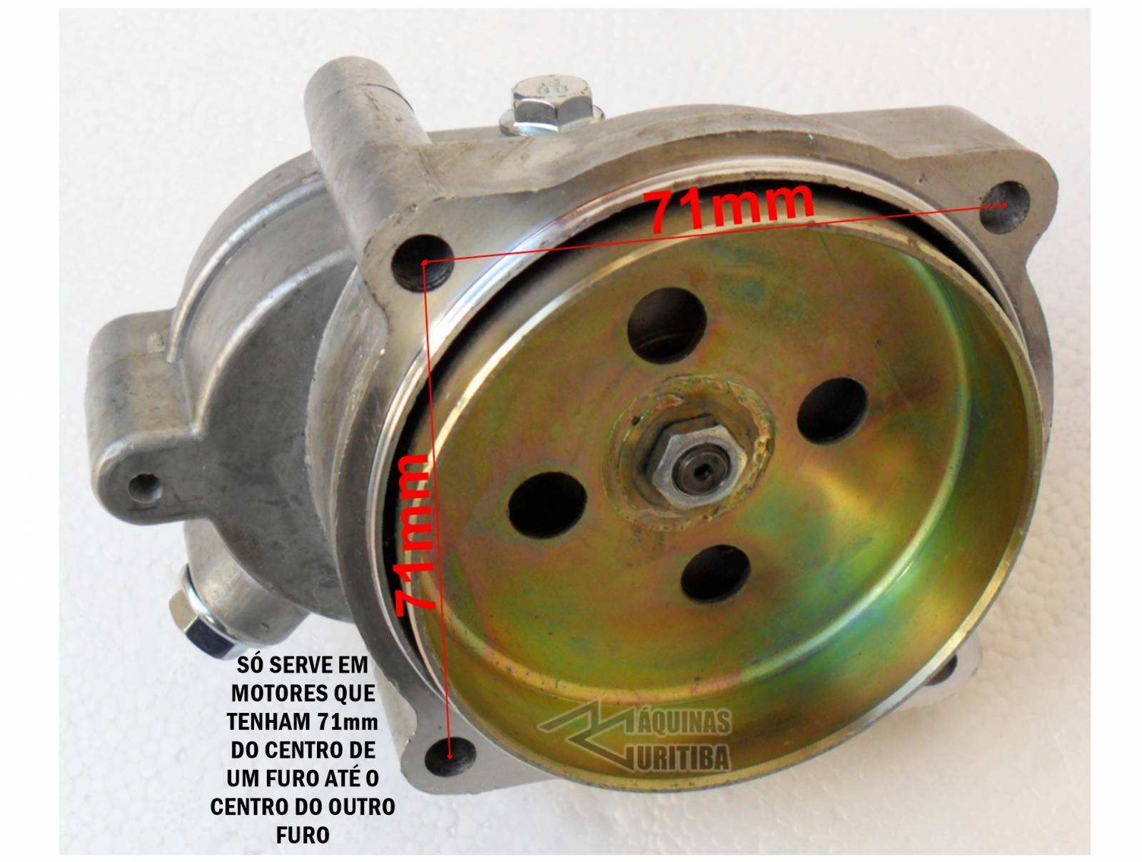 Motor a gasolina 60,2cc 2 tempos com embreagem e transmissão