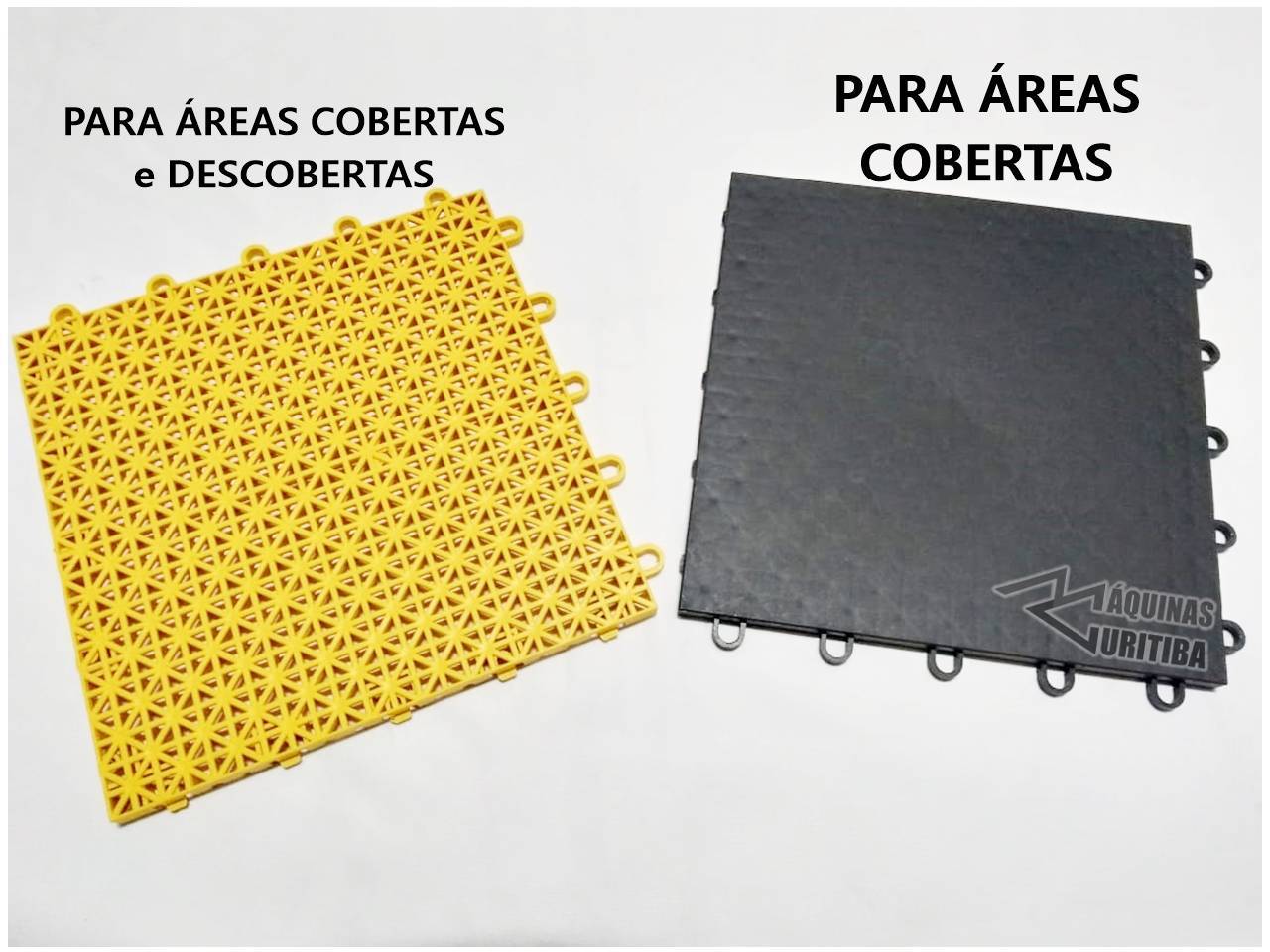 Piso Modular Emborrachado para quadra esportiva ginásio