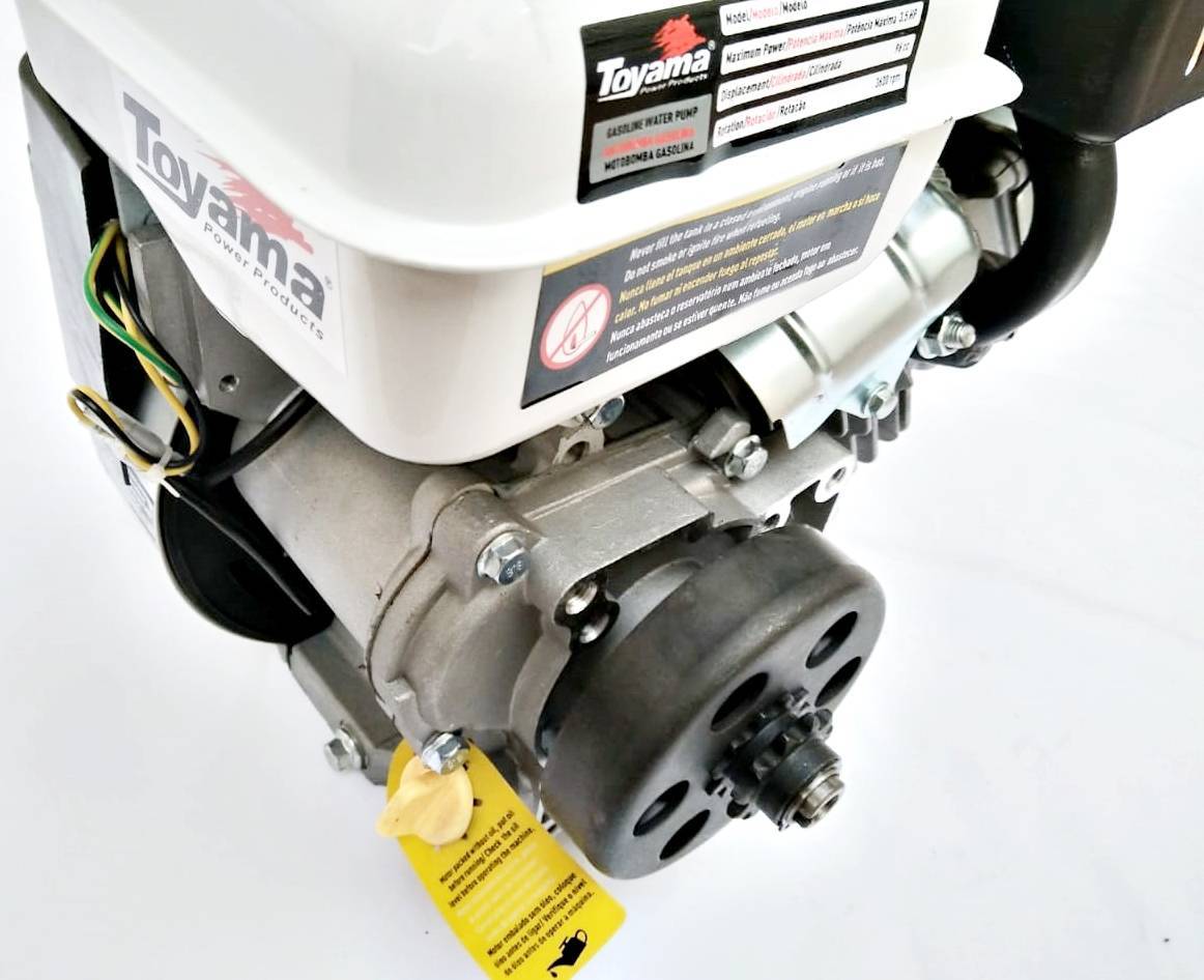 Motor Estacionario gasolina 3,5hp 96cc 4 tempos com embreagem centrífuga