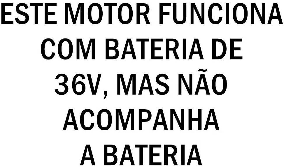 Kit Motor eletrico 350w 36v com controladora e acelerador