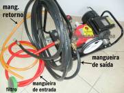 Lavadora de alta pressão com 3 pistões S40F com motor elétrico monofásico 3cv