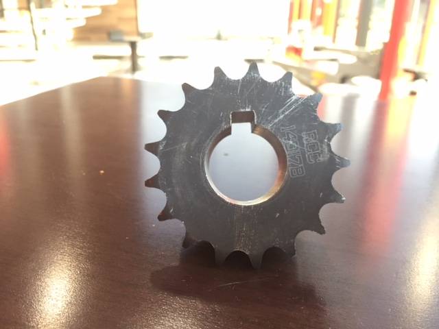 Engrenagem Z 17 - S Passo 1/2 asa 40 (cód. 8847) - RODAVELE