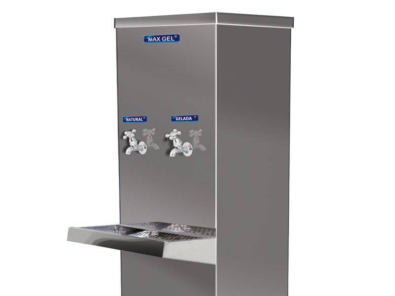 BEBEDOURO INDUSTRIAL 25 LITROS INOX MAX GEL Naturagua Filtros