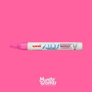 Marcador Permanente Uni Paint Marker PX20 Rosa