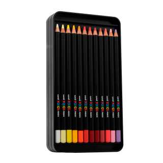 Kit Posca Profissional Lápis de Cor c/ 36 Cores