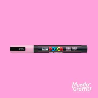 Caneta Posca 3M Rosa Claro