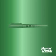 Caneta CiS Brush Metálica Verde