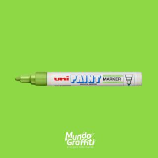 Marcador Permanente Uni Paint Marker PX20 Verde Claro