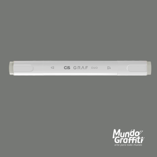 Marcador Cis Graf Duo Cinza Cool Grey CG3