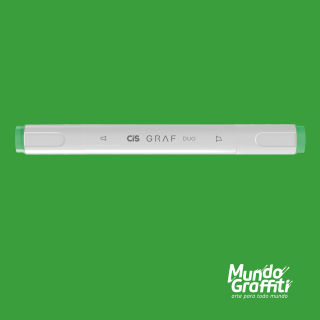 Marcador Cis Graf Duo Verde Vivid Green 46