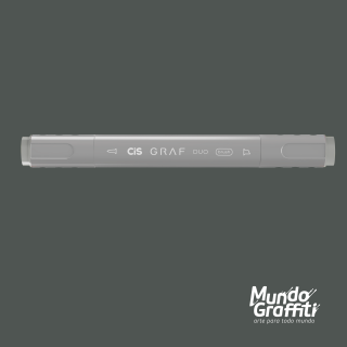 Marcador Cis Graf Duo Brush Cinza Cool Grey CG5