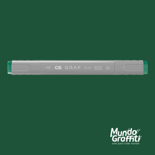 Marcador Cis Graf Duo Brush Forest Green 50