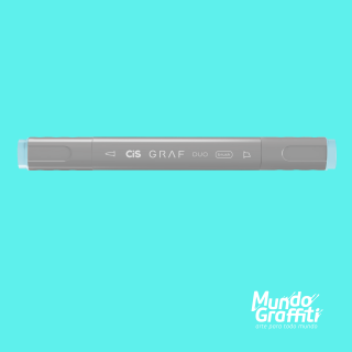 Marcador Cis Graf Duo Brush Azul Pastel Blue 67