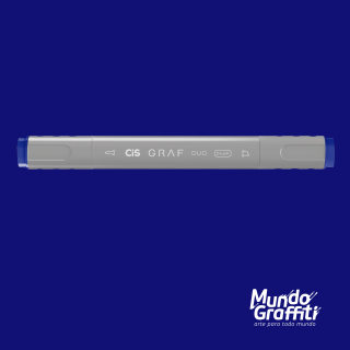 Marcador Cis Graf Duo Brush Azul Cobalt Blue 71