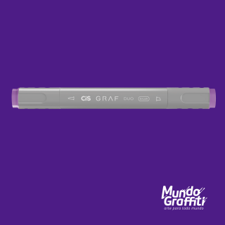 Marcador Cis Graf Duo Brush Roxo Light Violet 82