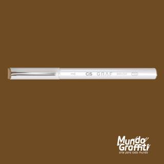Marcador Cis Graf Brush Fine Marrom