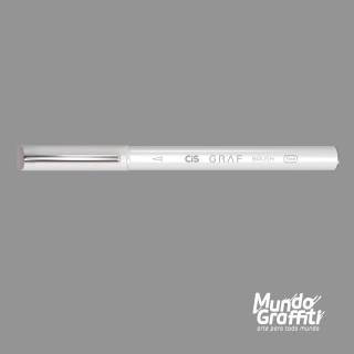 Marcador Cis Graf Brush Fine Cinza