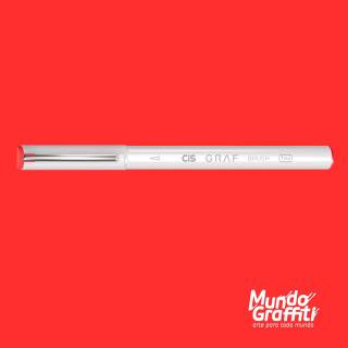 Marcador Cis Graf Brush Fine Vermelho