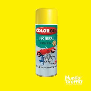 Tinta Spray Colorgin Uso Geral 55081 Amarelo 400ml