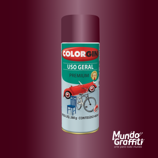 Tinta Spray Colorgin Uso Geral 57021 Violeta Imperial Metalico 400ml