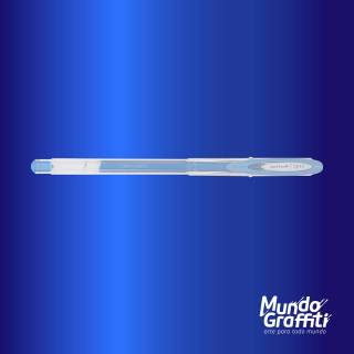 Caneta Signo Gel Noble Metal Azul 0,7mm