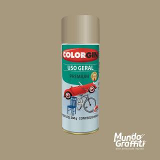 Tinta Spray Colorgin Uso Geral 55261 Bege Mediterraneo 400ml
