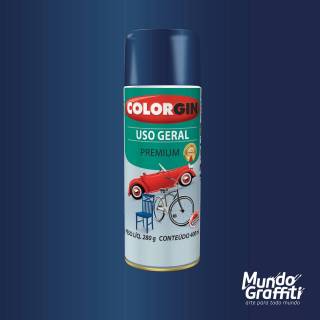 Tinta Spray Colorgin Uso Geral 57011 Azul Angra Metalico 400ml