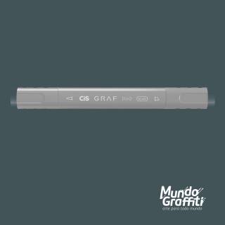 Marcador Cis Graf Duo Brush Cinza BG5 Blue Grey