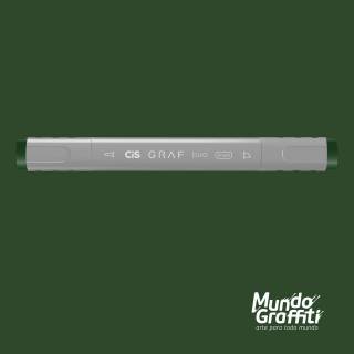 Marcador Cis Graf Duo Brush Verde Dark Green 51