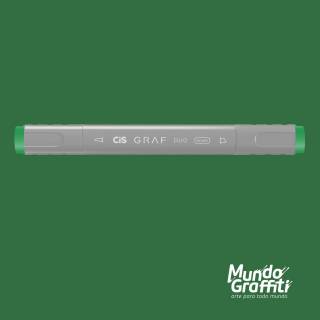 Marcador Cis Graf Duo Brush Emerald Green 55