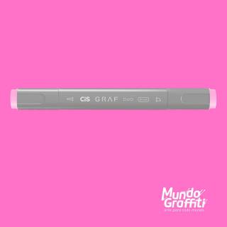 Marcador Cis Graf Duo Brush Rosa Pastel Pink 17 - Mundo Grafite