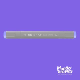 Marcador Cis Graf Duo Brush Violeta Pale Lavender 145