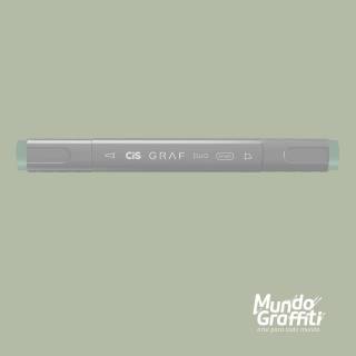 Marcador Cis Graf Duo Brush Cinza Green Grey GG1