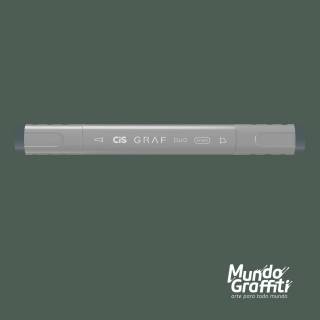 Marcador Cis Graf Duo Brush Cinza Green Grey GG5