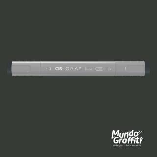 Marcador Cis Graf Duo Brush Cinza Green Grey GG7