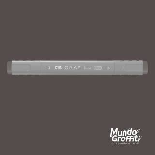 Marcador Cis Graf Duo Brush Marrom Warm Grey WG5