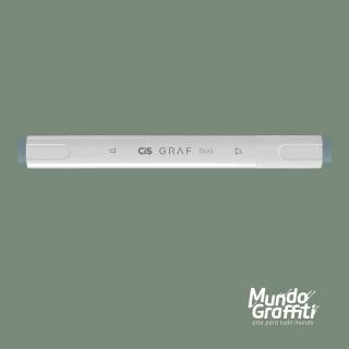 Marcador Cis Graf Duo Green Grey GG3