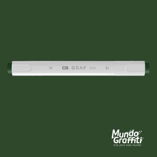 Marcador Cis Graf Duo Verde Dark Green 51