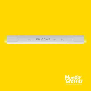 Marcador Cis Graf Duo Amarelo Lemon Yellow 35