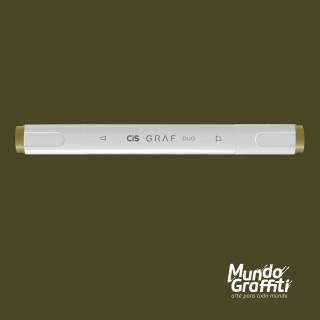 Marcador Cis Graf Duo Bronze Green 42