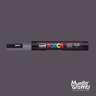 Caneta Posca 5M Cinza Escuro