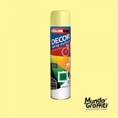 Tinta Spray Colorgin Decor 8811 Amendoa Brilhante 360ml