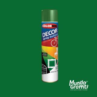 Tinta Spray Colorgin Decor 8751 Verde Folha Brilhante 360ml