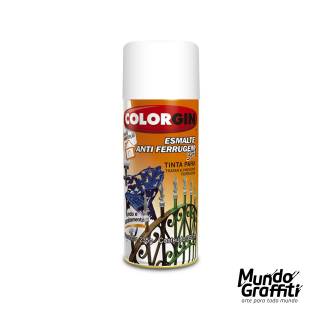 Tinta Spray Esmalte Anti Ferrugem 2031 Branco 350ml Colorgin