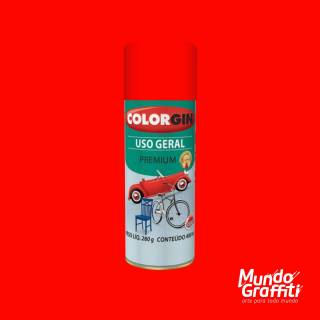 Tinta Spray Colorgin Uso Geral 55231 Vermelho Brastemp 400ml